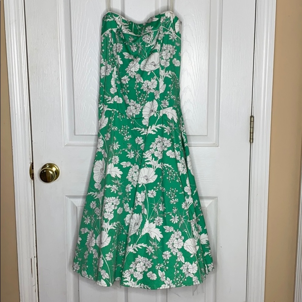 B Darlin strapless dress